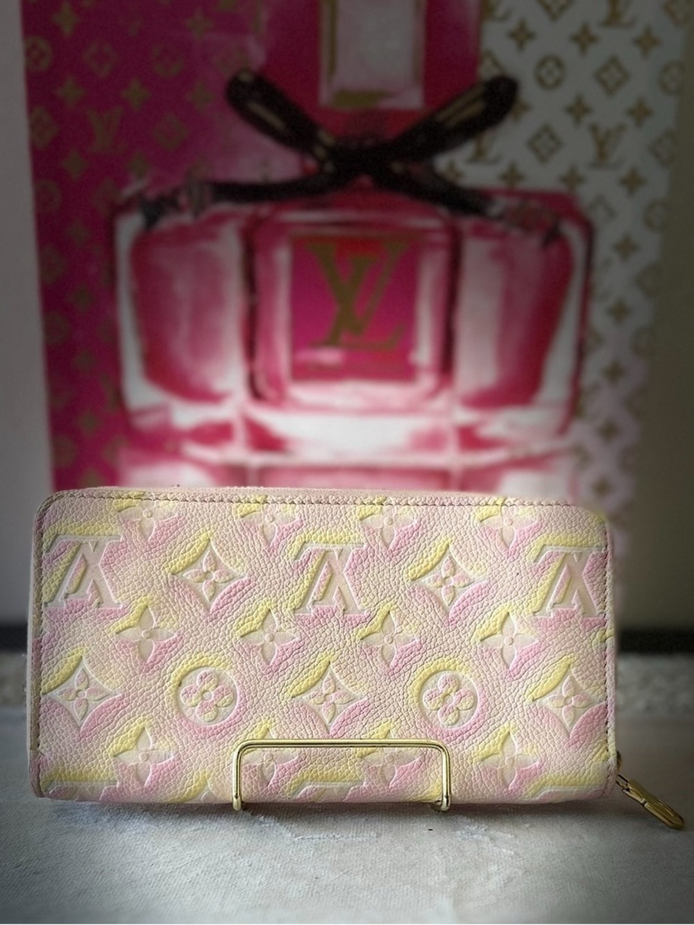Louis Vuitton Stardust Limited Edition Zippy Wallet EUC